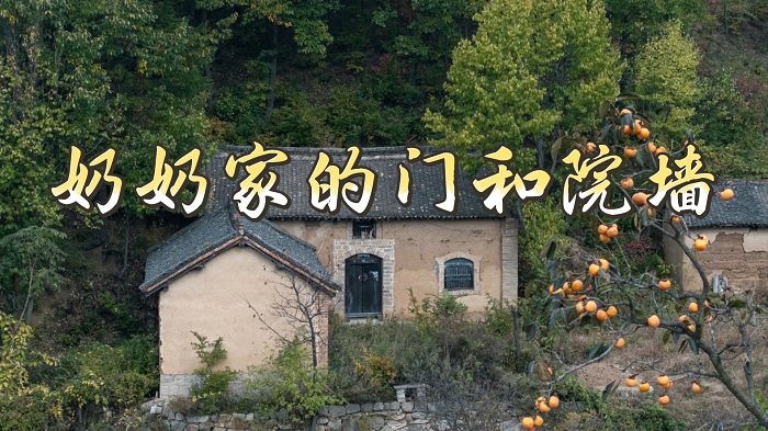 奶奶家的门和院墙—国话杯一等奖朗诵配乐背景视频