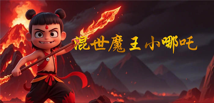 混世魔王小哪吒-少儿故事、少儿口才表演配乐背景视频